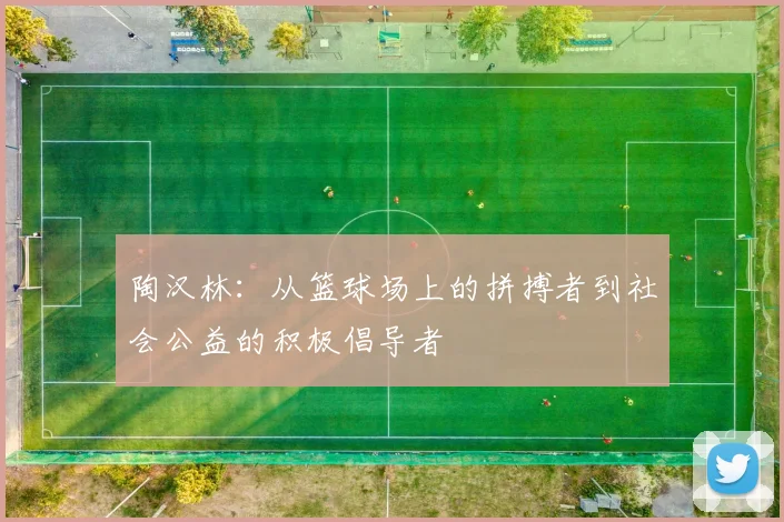 陶汉林：从篮球场上的拼搏者到社会公益的积极倡导者