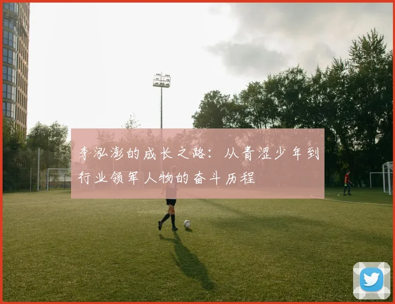 李泓澎的成长之路：从青涩少年到行业领军人物的奋斗历程